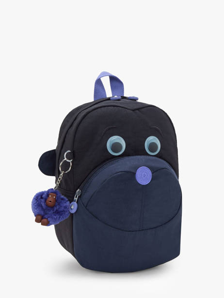 Mini Rugzak Kipling Blauw back to school K00253 ander zicht 2